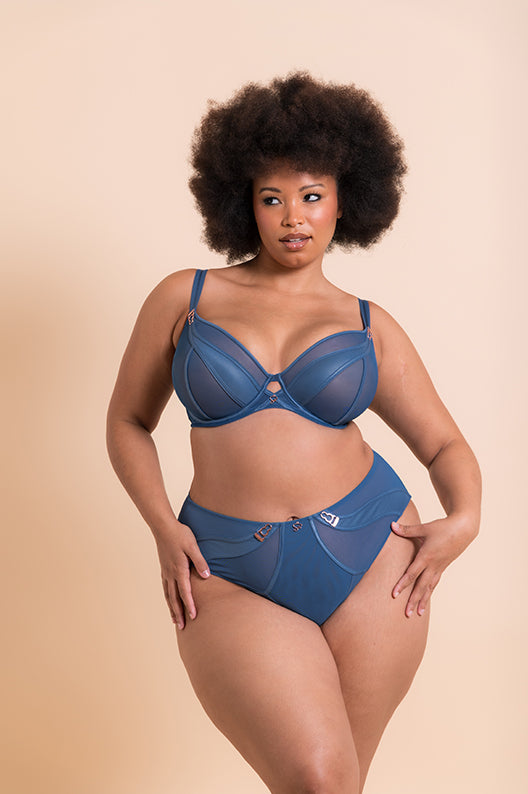 Suspense - French Blue Bra