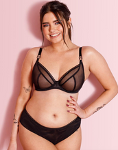 Load image into Gallery viewer, LIFESTYLE SHEER PLUNGE BRA